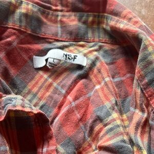 NSF Multicolor Plaid Shirt